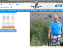 Tablet Screenshot of hotelpuertojuanmontiel.com